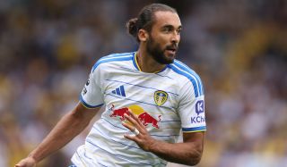 Dominic Calvert-Lewin of Leeds in action during the Premier League 2026/27 match between Leeds United and Brentford at Elland Road on August 30, 2026 in Leeds, England