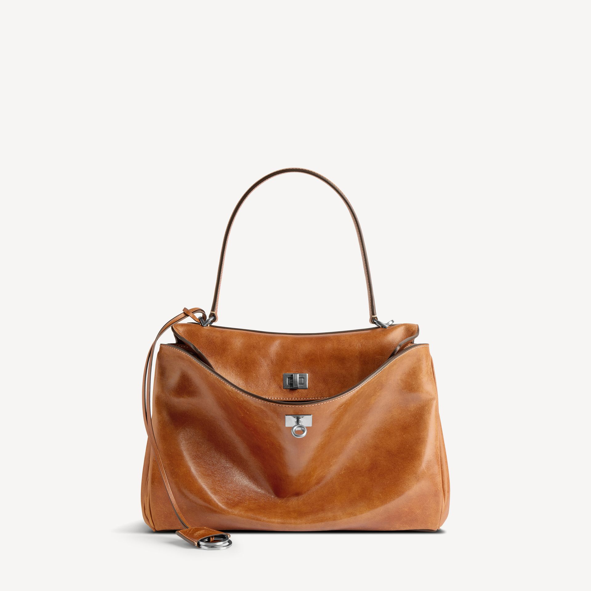 Women's Rodeo Handbag Medium in Tan Cowboy