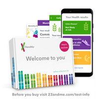 23andMe Health + Ancestry DNA Test kit back to Prime Day pricing at $99  ($100 off)