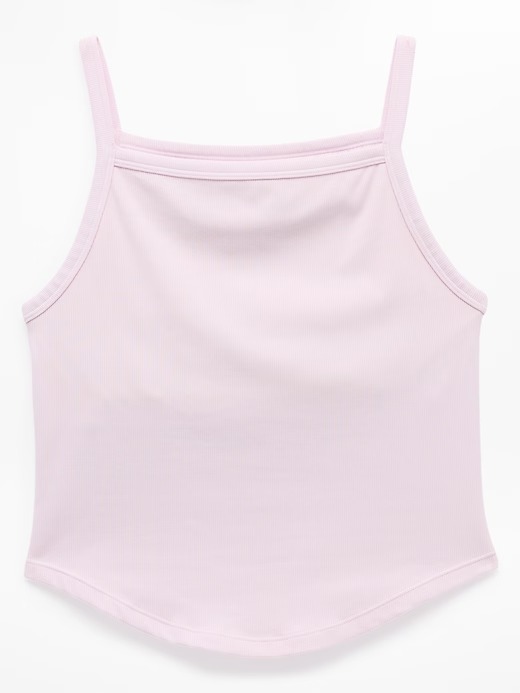 athleta, Signature Rib Apron Support Top