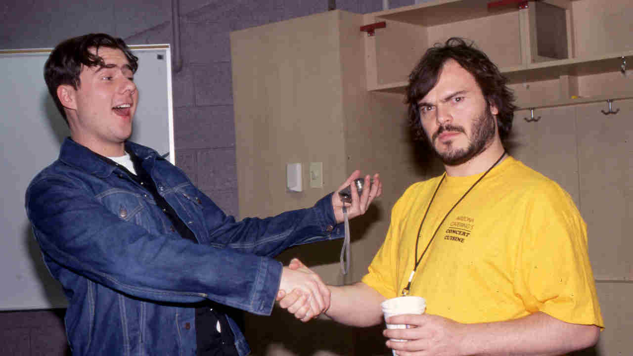 Jimmy Eat World posing for a photograph in the early 2000s