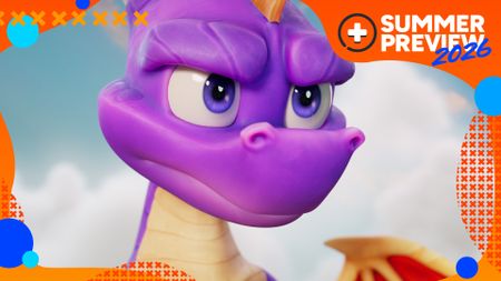 Spyro the dragon looking forwards in the sky in a screenshot from Spyro: A Realm Beyond's reveal trailer