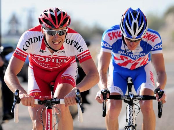 Christophe Kern (Cofidis) and Frederik Wilmann (Skil - Shimano) stayed away for 185km but got caught in the last kilometre.