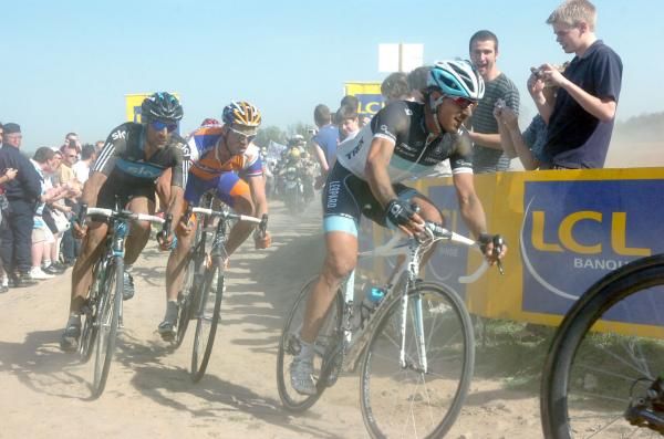 Cancellara is the dust