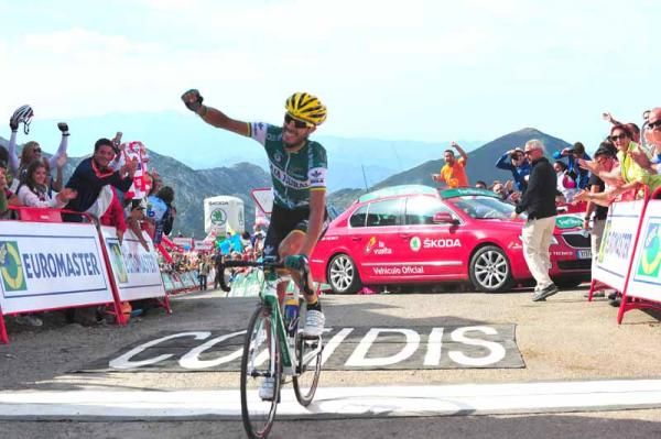 Antonio Piedra (Caja Rural) held on to win stage 15