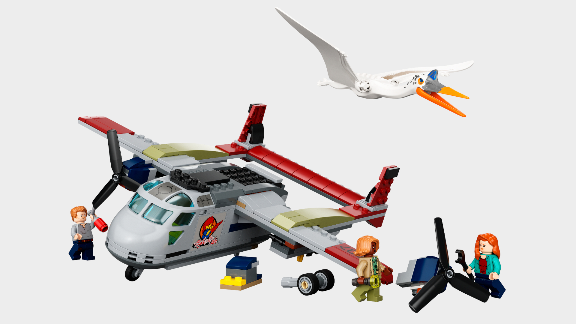 LEGO Jurassic World Quetzalcoatlus Plane Ambush (76947)