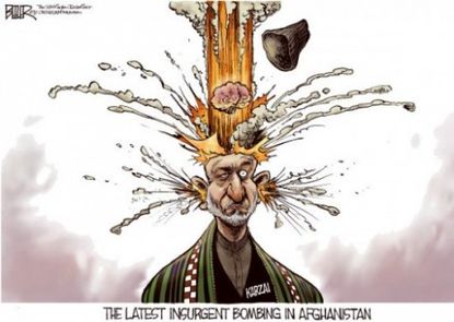 Karzai flips his lid