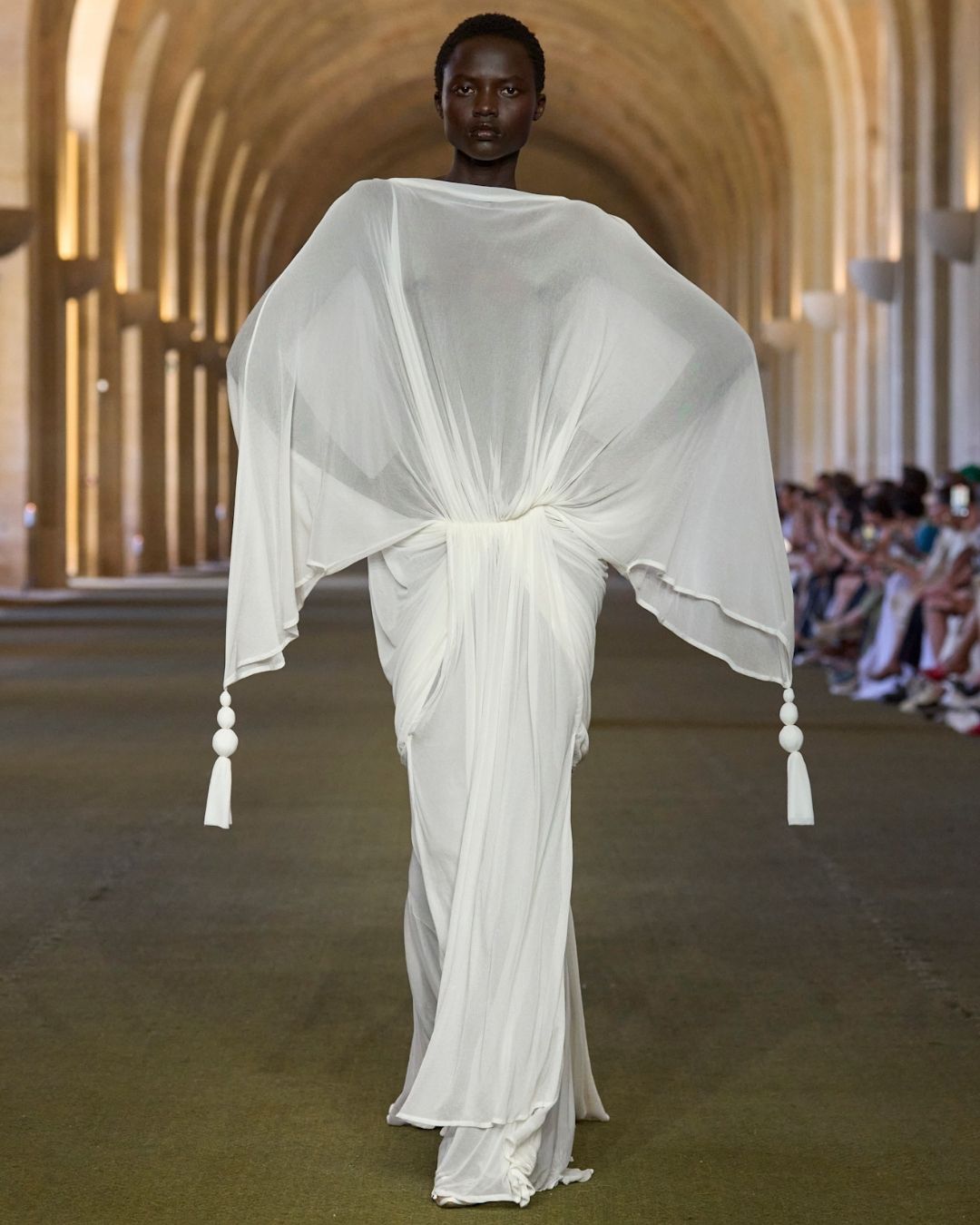 Models on the runway presenting SS26 microtrends