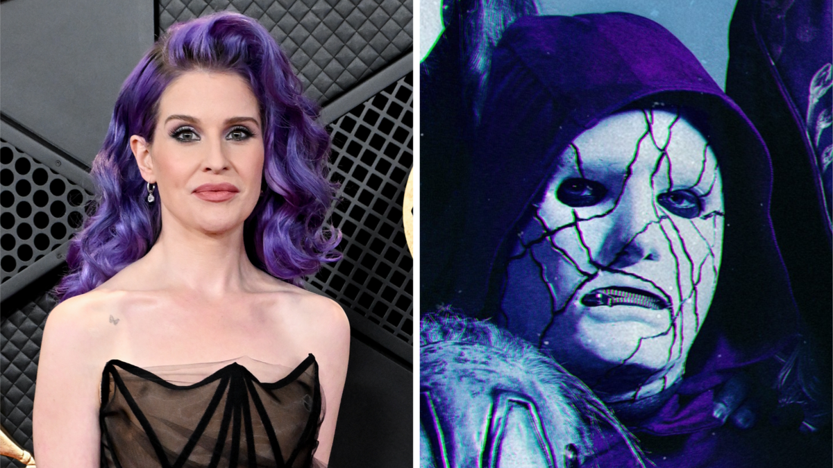 Kelly Osbourne and Slipknot&#039;s unknown member in 2024