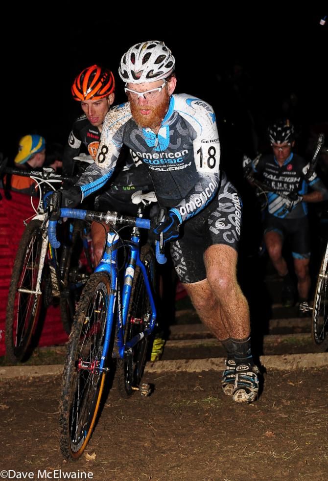 Robert Marion (American Classic) racing in the top ten