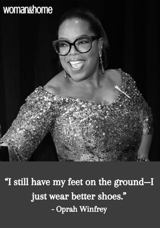 Oprah Winfrey shoe quotes