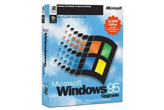 Microsoft Windows 95 retail box