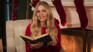 Candace Cameron Bure welcomes viewers to Great American Christmas.