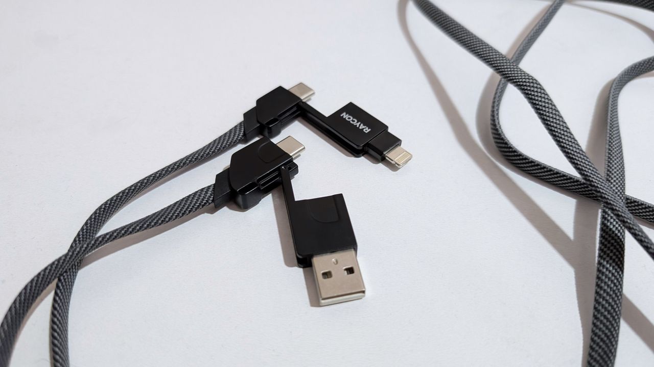 Raycon nylon braided USB-C cable