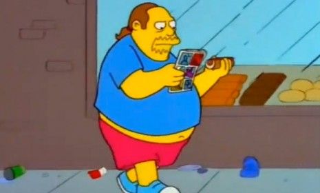 The &amp;quot;Comic Book Guy&amp;quot; on &amp;quot;The Simpsons&amp;quot;