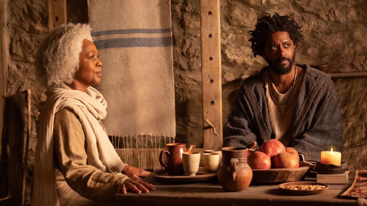 Alfre Woodard and LaKeith Stanfield in The Book of Clarence