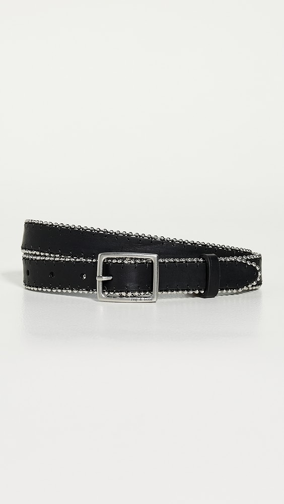 Rag & Bone Beaded Chain Baby Boyfriend Belt