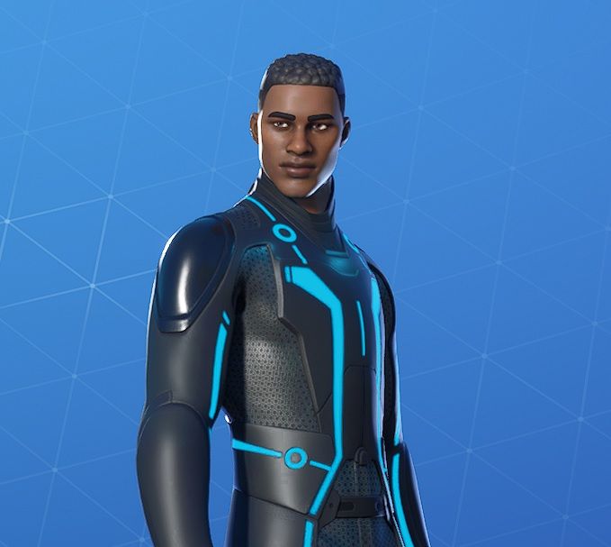 tron fortnite skin