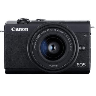 Canon EOS M200 on a white background
