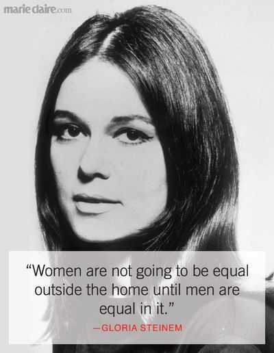 Gloria Steinem Quotes - Inspirational Women Quotes | Marie Claire