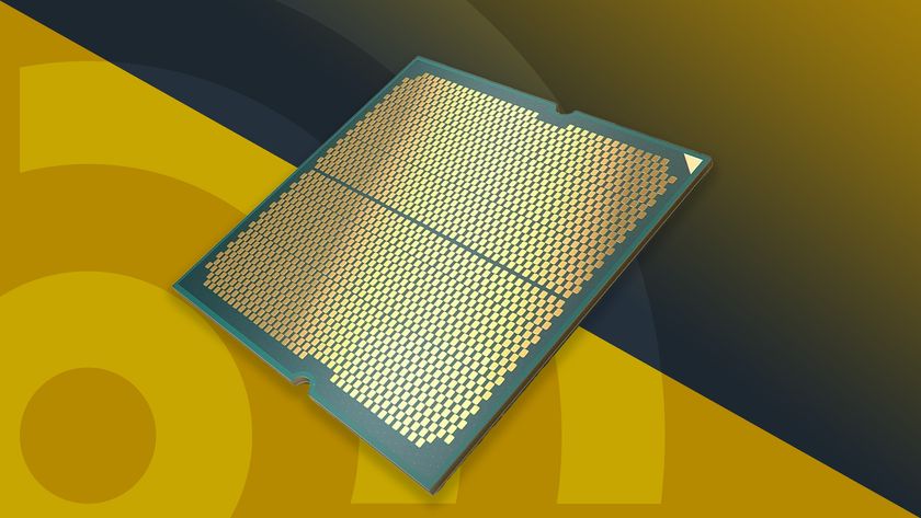 One of the best processor picks against a golden TechRadar background