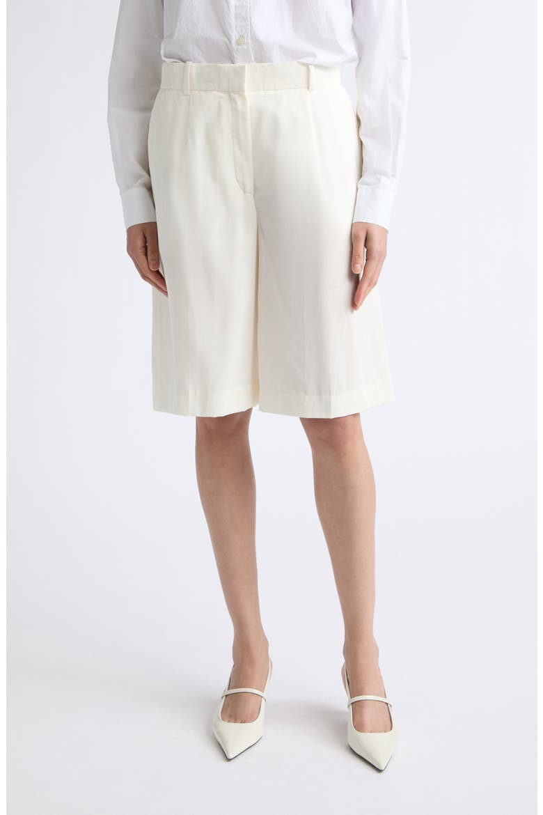 Tailored Wide Leg Shorts