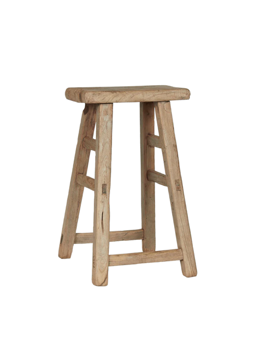 Elm Wood Stool