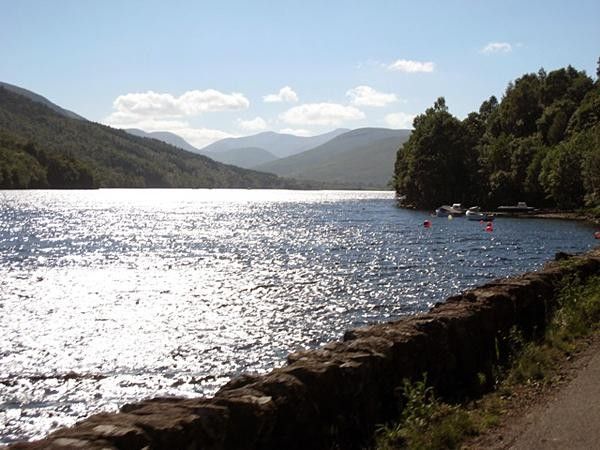 A road ride in Garry, Scotland.
