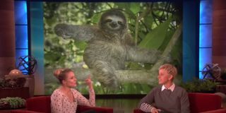 Kristen Bell and Ellen DeGeneres on The Ellen DeGeneres Show
