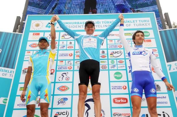 Alexander Efimkin (Team Type 1 - Sanofi Aventis) topped the final GC podium