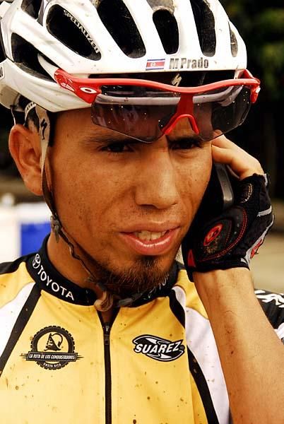 Race leader Manuel Prado