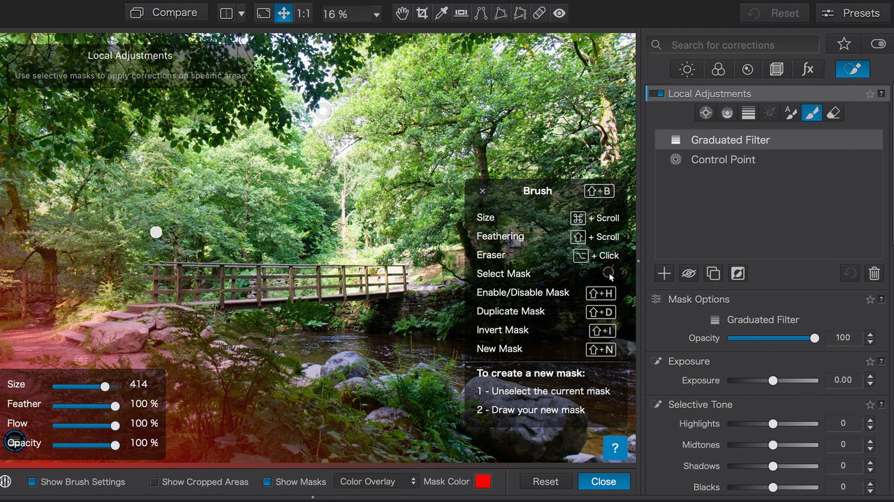 DxO Photolab 7 customize screen