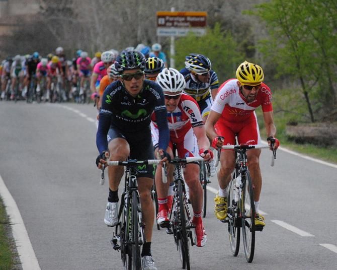 Herrada, Trofimov and Navarro make the break