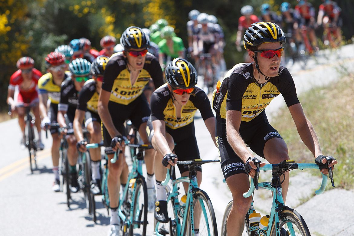The LottoNL-Jumbo train in action