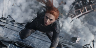 Black Widow in the air