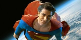 Brandon Routh's Superman flying in "Crisis on Infinite Earths."