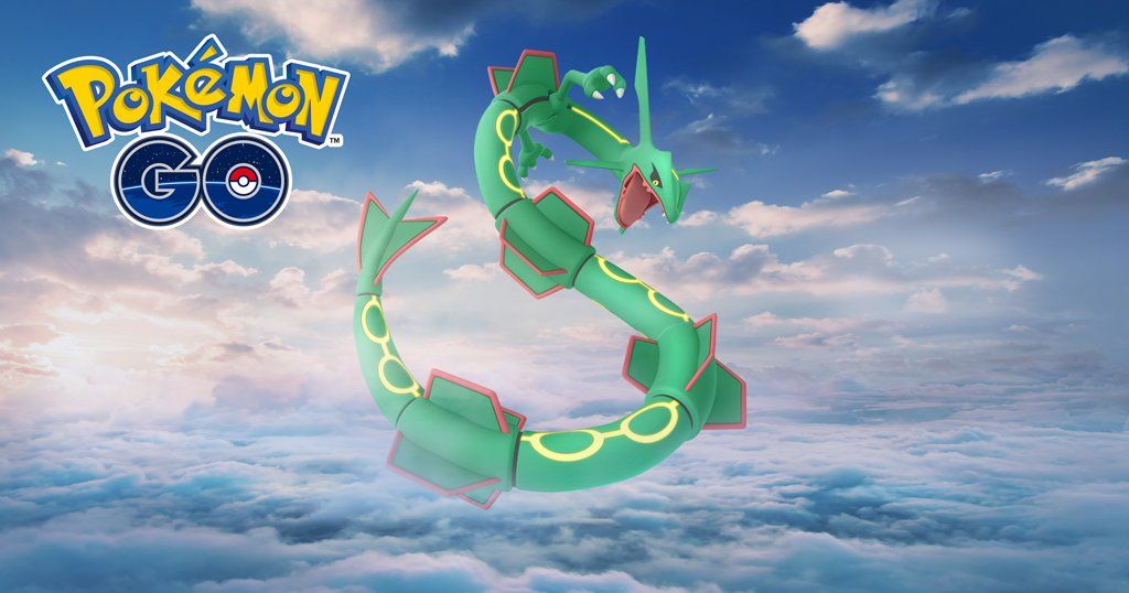 Pokemon Go - Rayquaza (Shiny), Video Gaming, Gaming Accessories