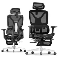 FlexiSpot ErgoX Ergonomic Office Chair With Footrest