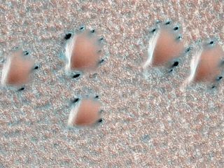 early spring on Mars