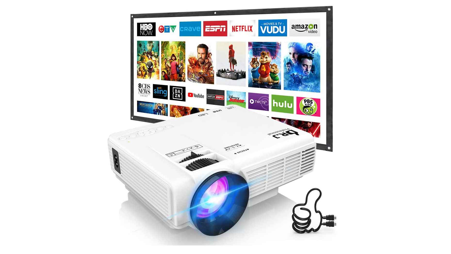 DR. J Professional HI-04 Mini Projector