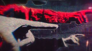 A group of hands pointing during the trailer for Persona 6