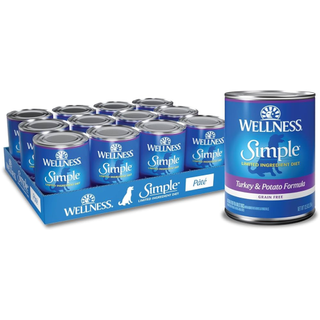 Wellness Simple Limited Ingredient Diet Grain-Free Turkey & Potato Formula Canned Dog Food