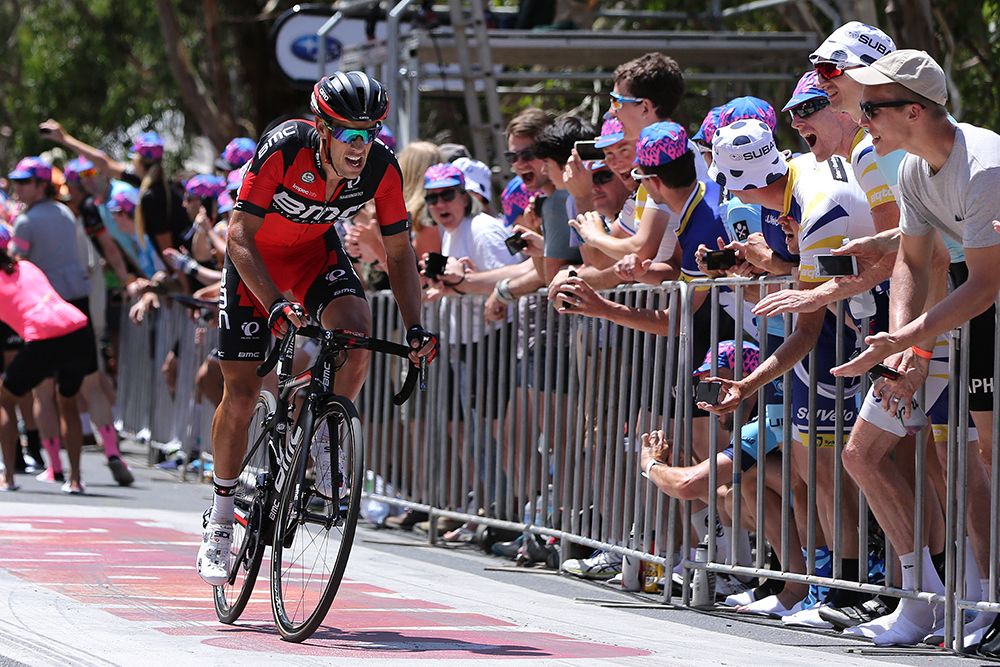 Richie Porte (BMC) riding to the win