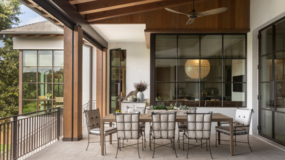 outdoor terrace
