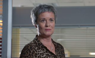 Holby City Serena Campbell [Catherine Russell] leaving