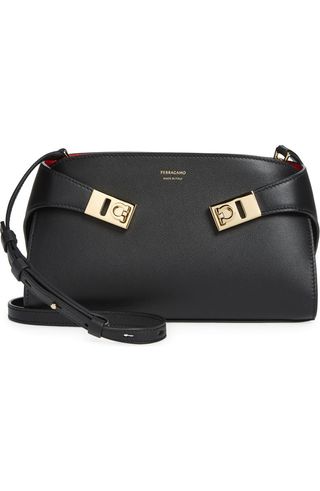 Ferragamo Hug Soft Leather Convertible Bag