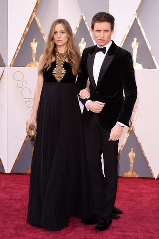 Eddie Redmayne & Hannah Bagshawe At The Oscars 2016