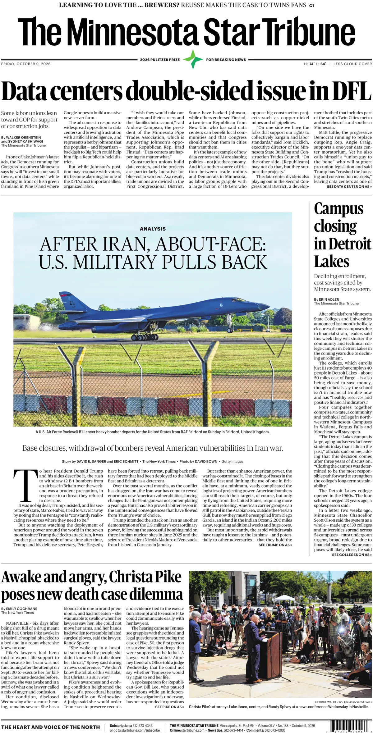 The Minnesota Star Tribune