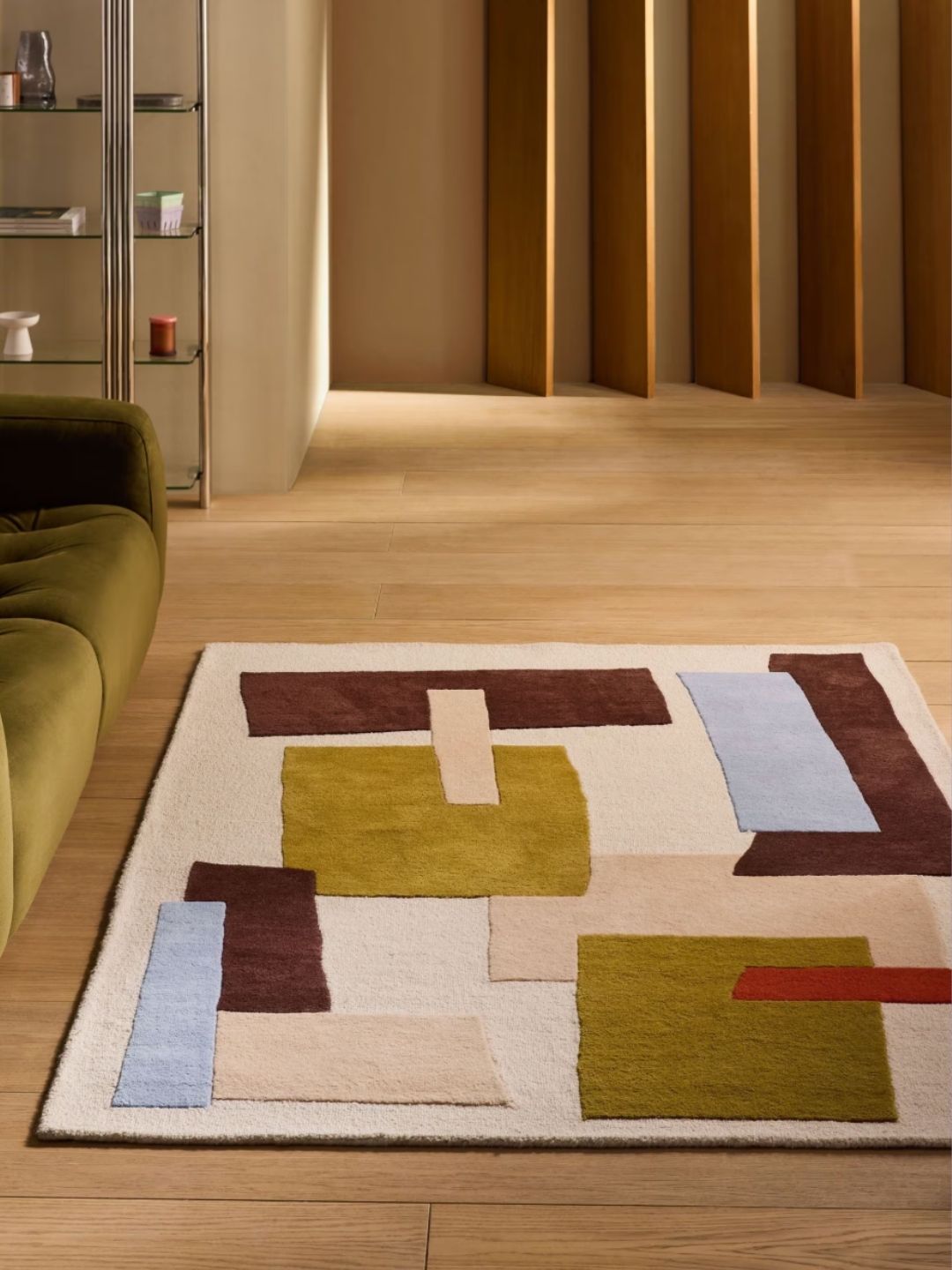 MADE, Venessla Wool Tufted Rug in Multi