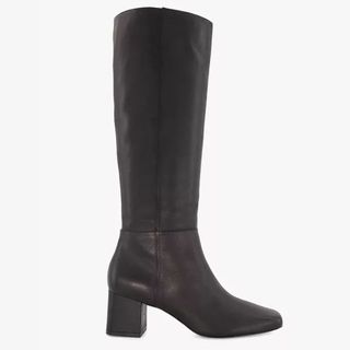 Dune Leather Knee High Boots